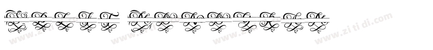 Split Monogram字体转换 Split Monogram字体转换